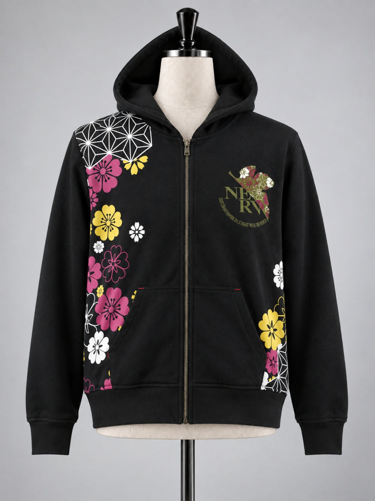 SUKAMAN 11 — ASANOHA BLOOM HOODIE