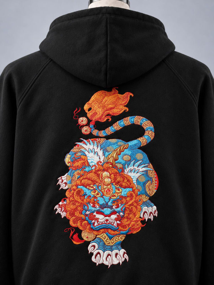 SUKAMAN 25 — KARAJISHI ZIP HOODED JACKET
