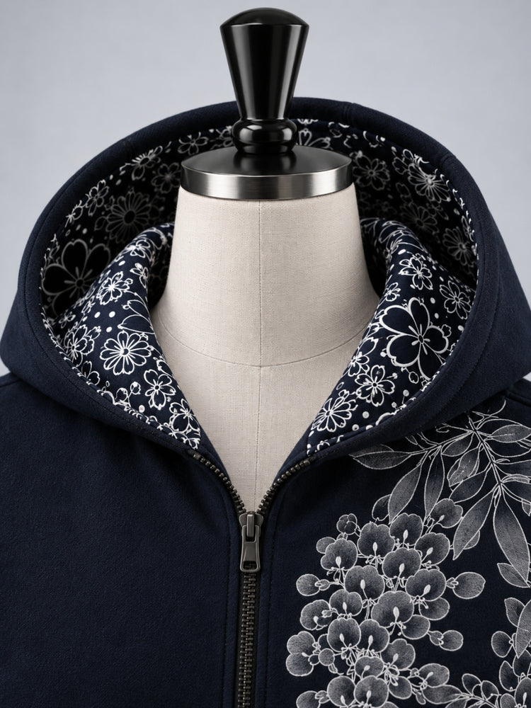 SUKAMAN 16 — KIKUSUI ZIP HOODED JACKET