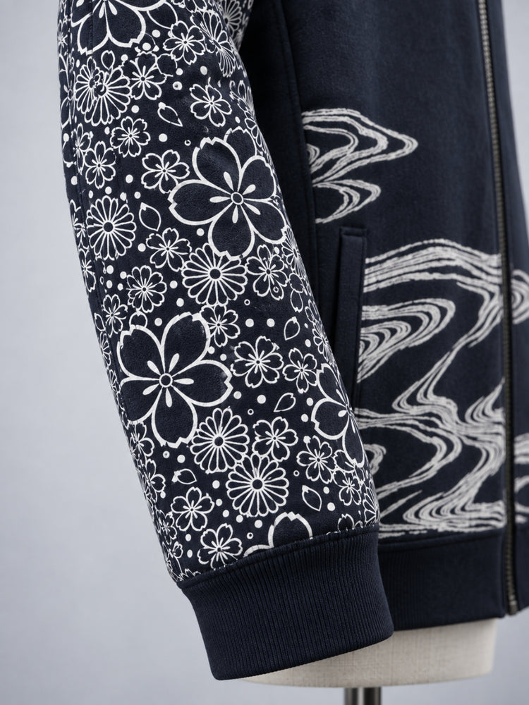 SUKAMAN 16 — KIKUSUI ZIP HOODED JACKET