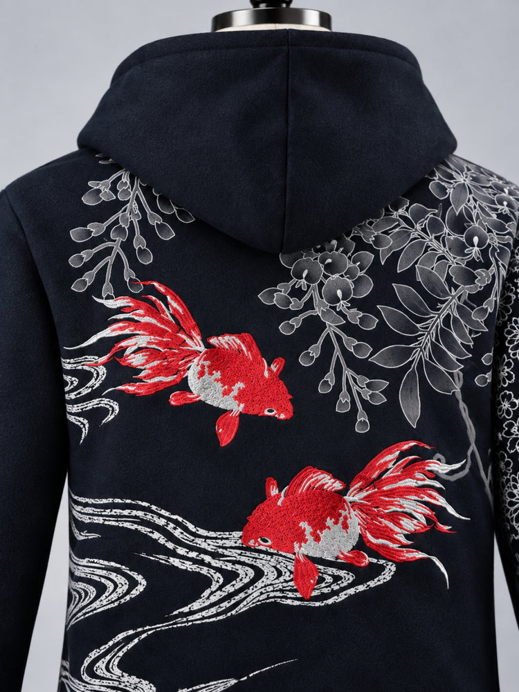 SUKAMAN 16 — KIKUSUI ZIP HOODED JACKET