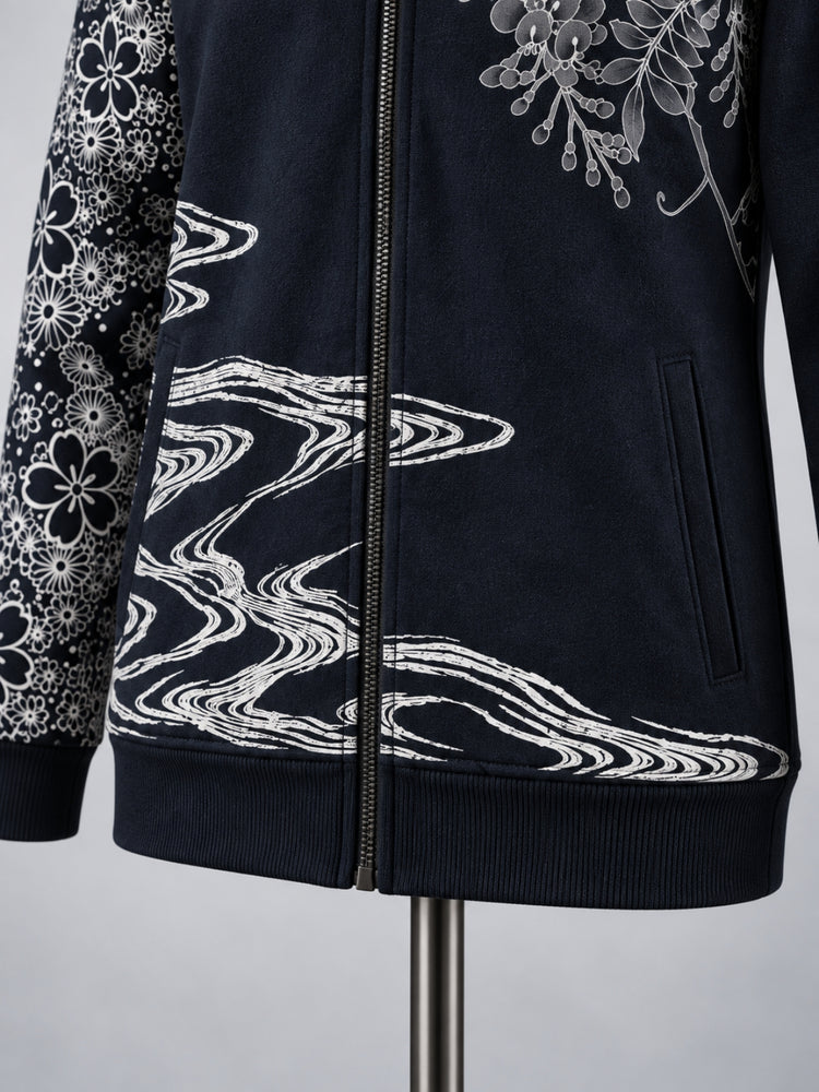 SUKAMAN 16 — KIKUSUI ZIP HOODED JACKET