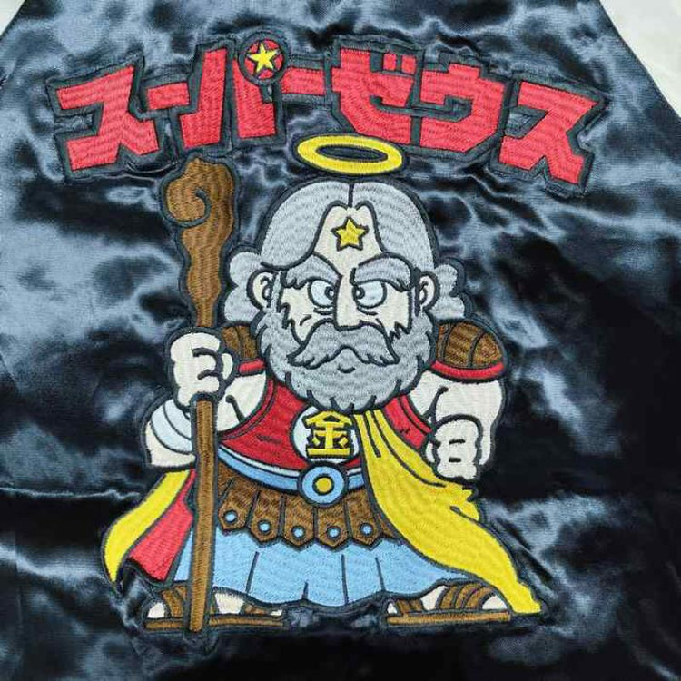 Anime Senkai Wars Super Zeus High-end Yokosuka Heavy Embroidery Reversible Jacket Jacket