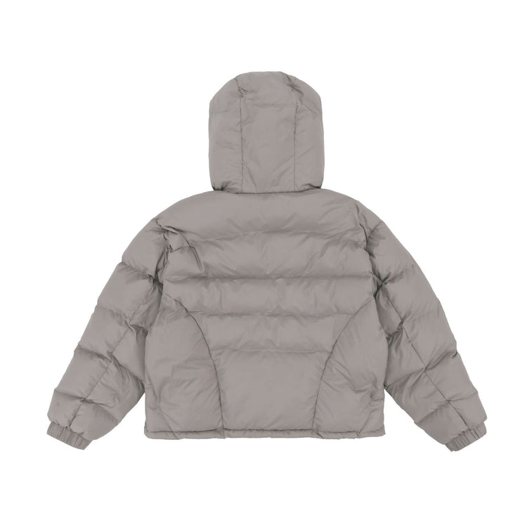 Qihong Clothing Society, American retro trend, niche functional design, hooded, thickened, casual autumn and winter zipper jacket, cotton clothes for men