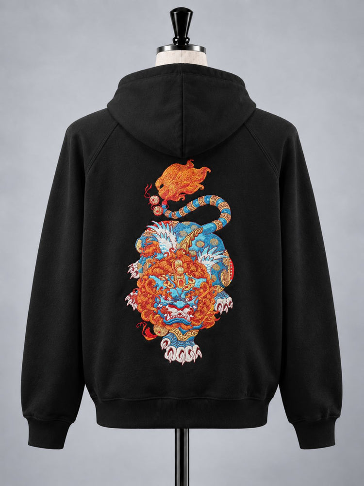 SUKAMAN 25 — KARAJISHI ZIP HOODED JACKET