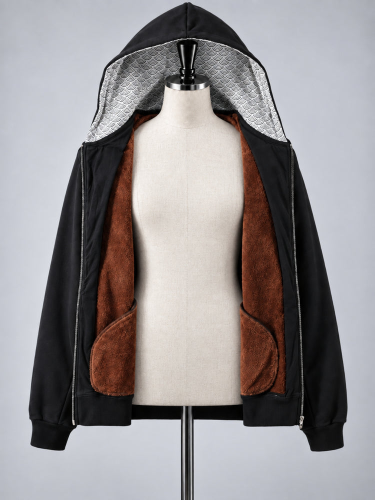 SUKAMAN 22 — NISHIKI ZIP HOODED JACKET