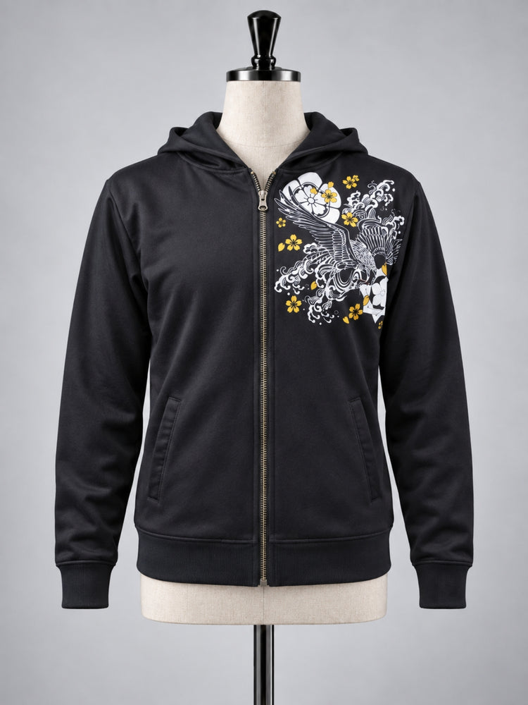 SUKAMAN 19 — TŌRYŪMON ZIP HOODED JACKET