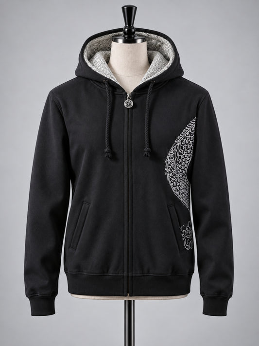 SUKAMAN 15 — HAKURYŪ ZIP HOODED JACKET