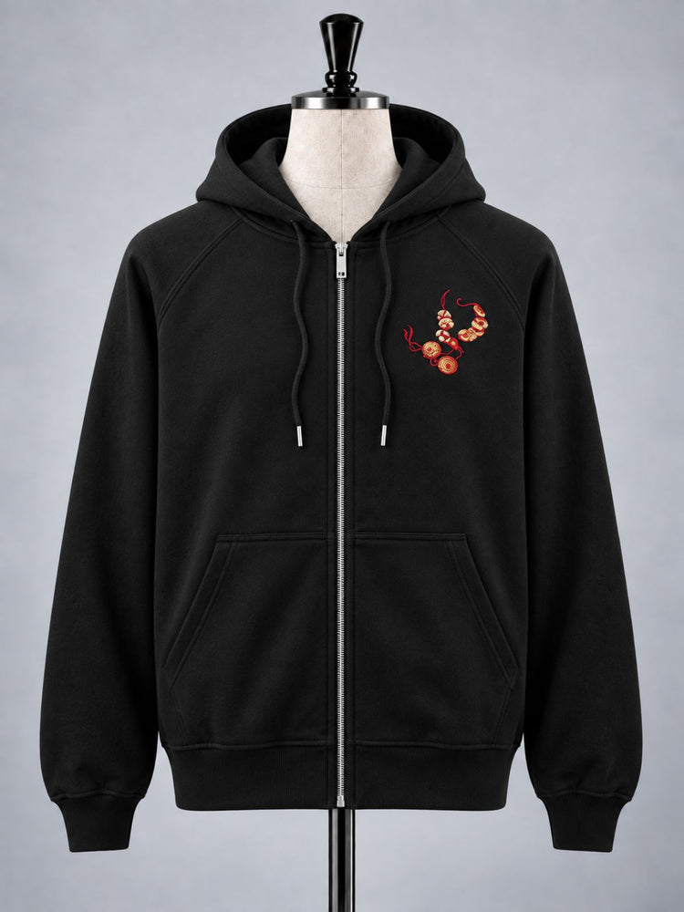 SUKAMAN 25 — KARAJISHI ZIP HOODED JACKET