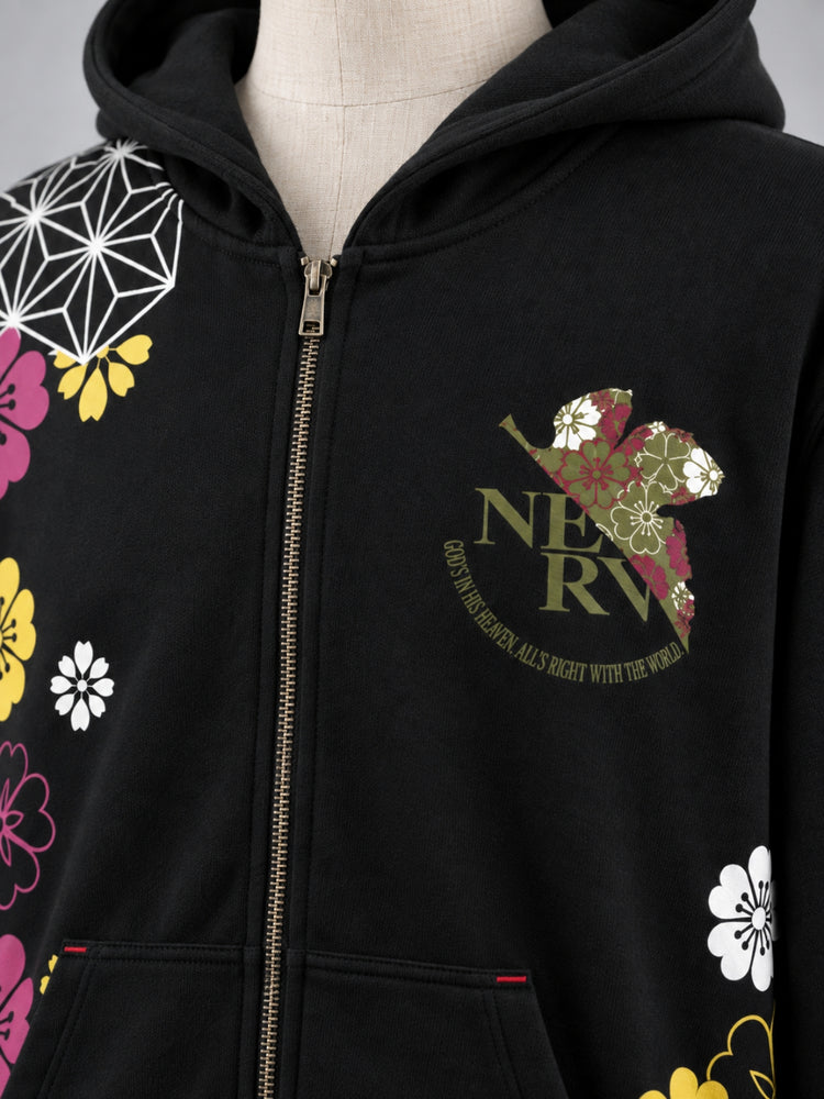 SUKAMAN 11 — ASANOHA BLOOM HOODIE