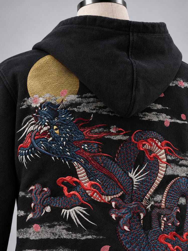 SUKAMAN 17 — GEKKA SEIRYŪ ZIP HOODED JACKET