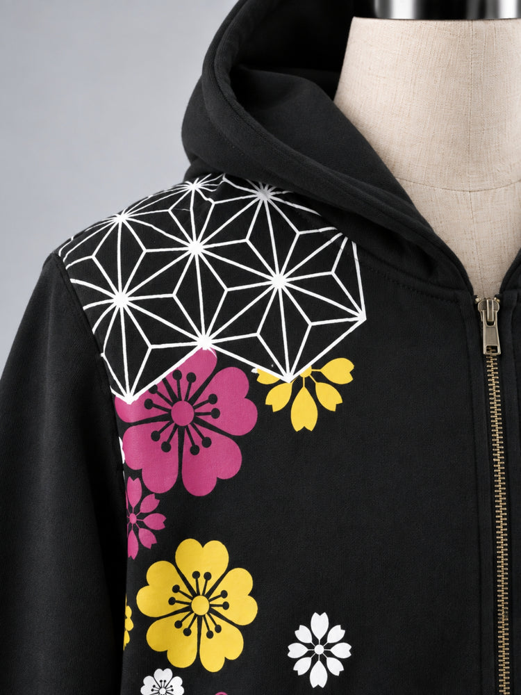 SUKAMAN 11 — ASANOHA BLOOM HOODIE
