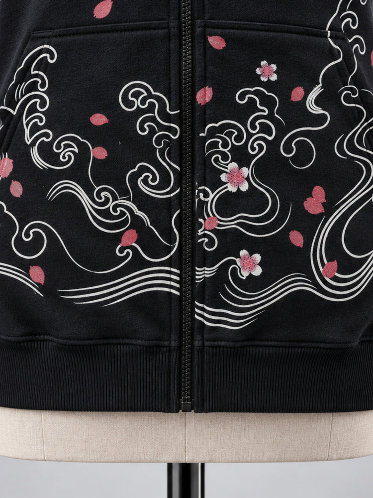 SUKAMAN 17 — GEKKA SEIRYŪ ZIP HOODED JACKET