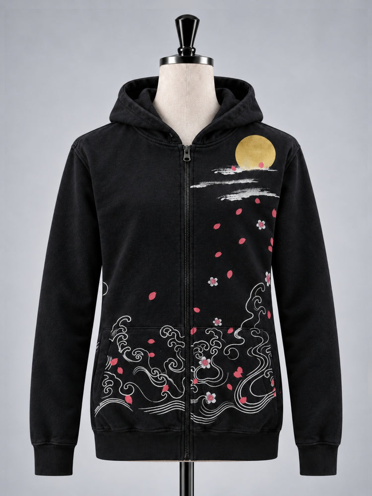 SUKAMAN 17 — GEKKA SEIRYŪ ZIP HOODED JACKET