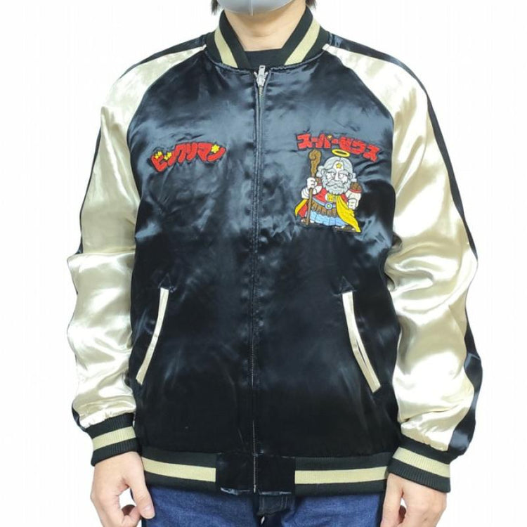 Anime Senkai Wars Super Zeus High-end Yokosuka Heavy Embroidery Reversible Jacket Jacket